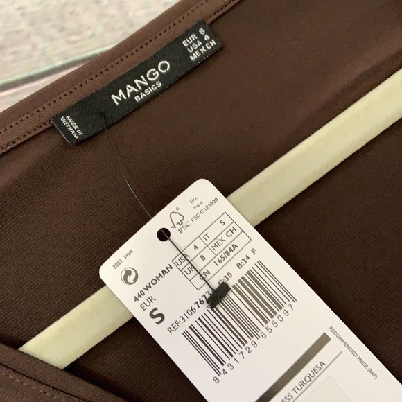 NWT MANGO FLARED SKIRT DRESS Various sizes. Small/4. Medium/6 - Picture 7 of 11